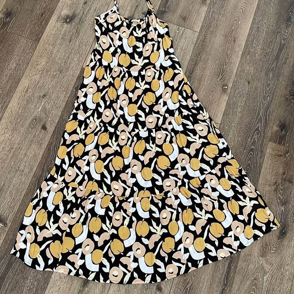 Monoprix Femme Printed Maxi Dress